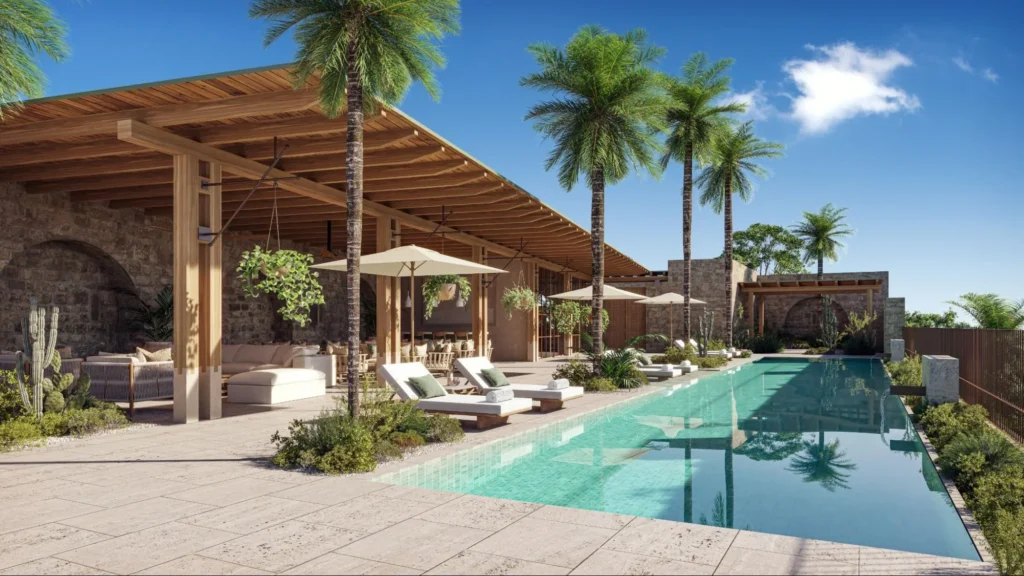 Amenity at The Canyon: the outside pool.