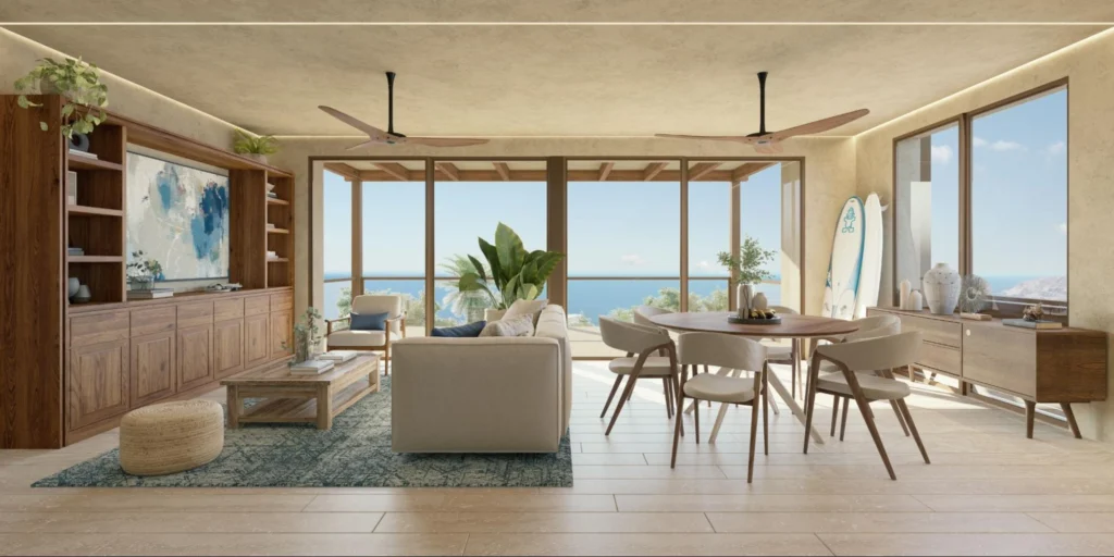 The Canyon apartment at Los Cabos.